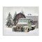 Stupell Industries Winter Rural Vintage Truck & Barn Framed Giclee Art